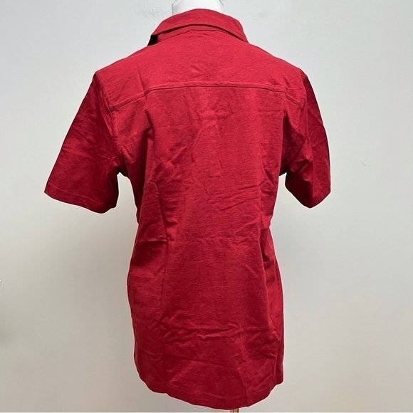 Pizza Hut Managers Short Sleeve Knit Red Polo NIB Women’s large - Picture 4 of 9